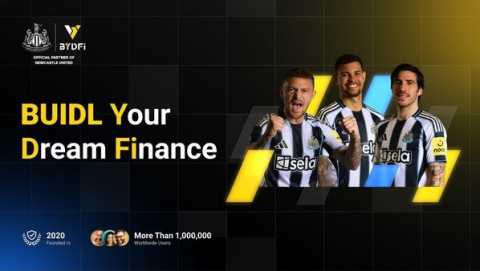 BUIDL, Non un Errore di Battitura — BYDFi Condivide la Storia Dietro il Suo Slogan allo St. James' Park